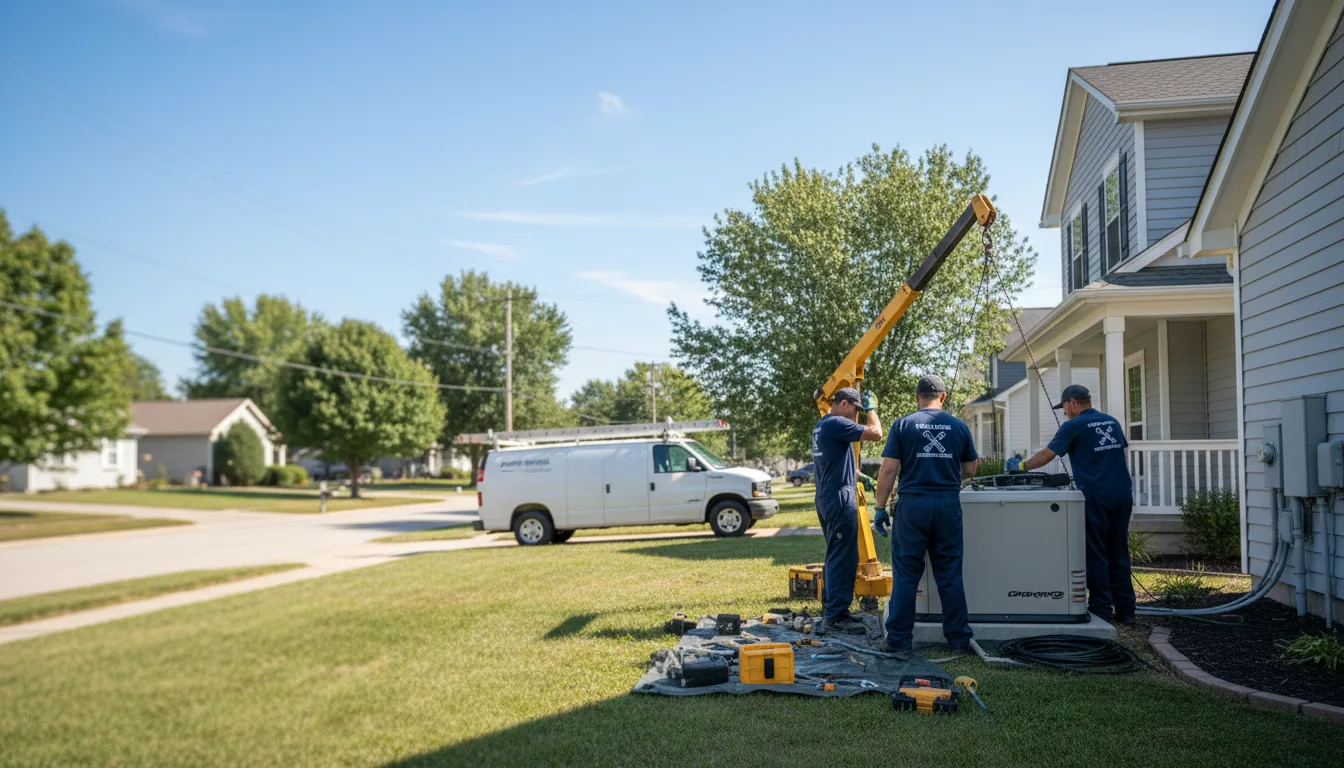 Generator Installation in Fullerton, CA near me